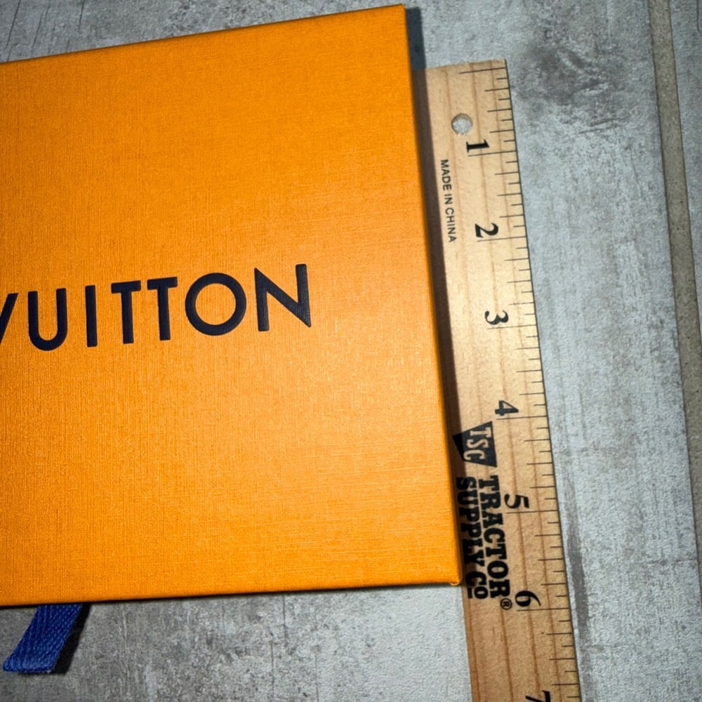 Louis Vuitton Orange Gift Box with Ribbon and Tags Authentic - Picture 3 of 9